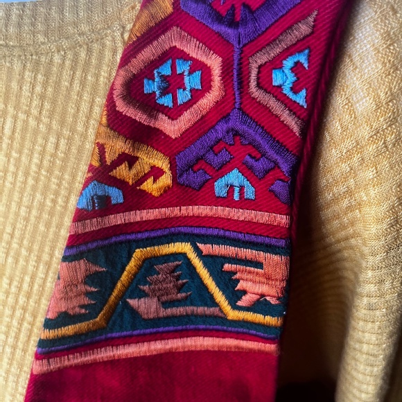 Hairston Roberson Ropa Southwest Vest. Vintage Boho - Picture 15 of 16